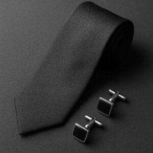 Silk tie and cufflinks luxury set – GoGentleman