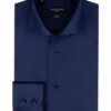 GoGentleman Signature Navy Blue Formal Shirt